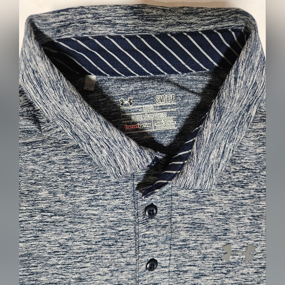 Under Armour HeatGear Loose Polo Small, blue - Picture 4 of 4